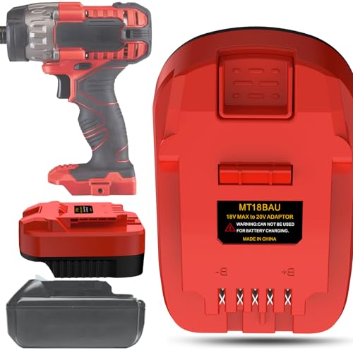 Adaptador-de-batería-para-Makita-a-Bauer.-Úselo-para-herramienta-eléctrica-inalámbrica-Bauer-de-20-V-(solo-adaptador).