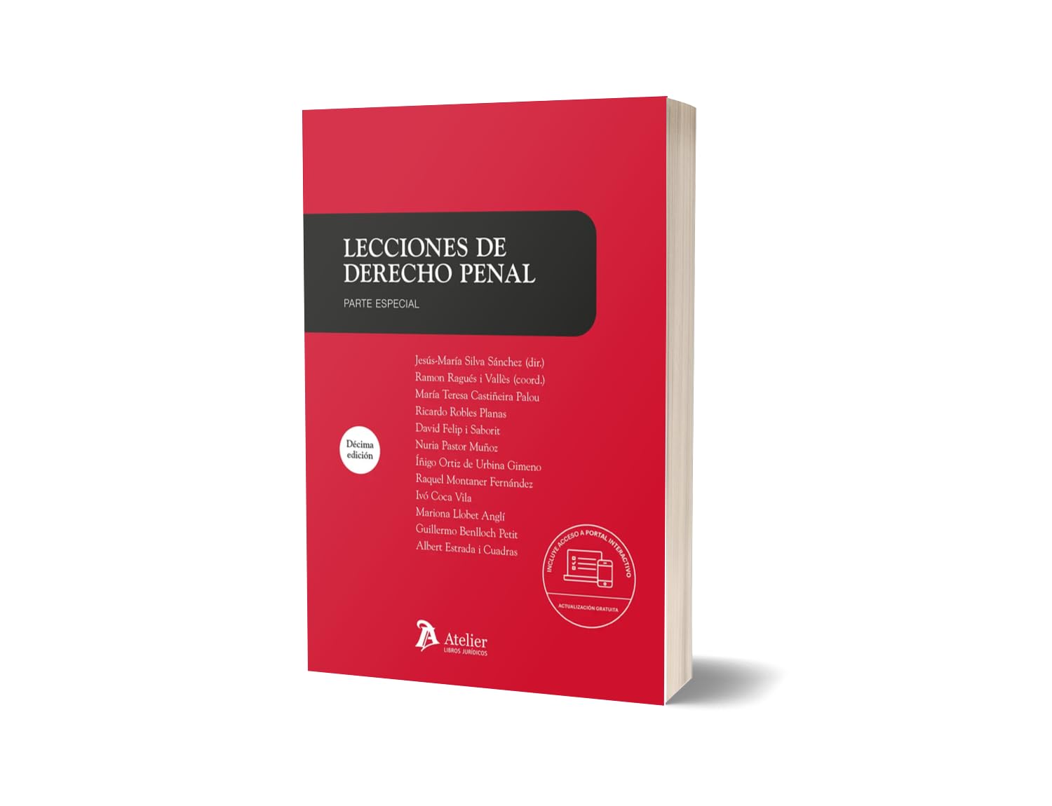 Libro: Lecciones de Derecho Penal. Parte especial. 10 edición (MANUALES)