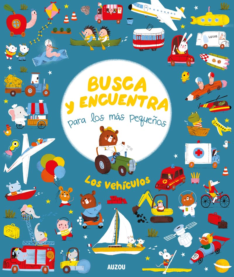 Los vehículos. Busca y encuentra para los más pequeños