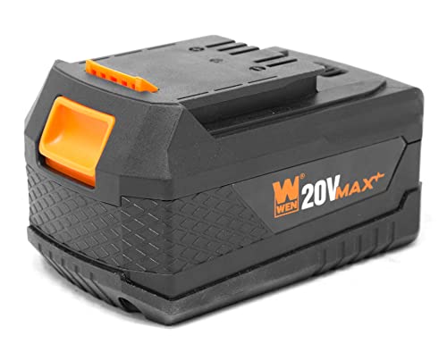 Batería-de-repuesto-recargable-de-iones-de-litio-WEN-de-20-V-máx.,-5,0-Ah-(20205),-color-negro
