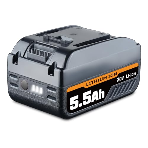 Batería-de-iones-de-litio-DASNITE-de-5,5-Ah-para-Worx-de-20-V.-Compatible-con-Worx-de-20-V-máx.-WA3520,-baterías-de-litio-para-herramientas-WA3578,-WA3575,-WA3520,-WA3525,-WG151s,-WG155s,-WG251s,-WG255s,-WG540s-y-WG545s.