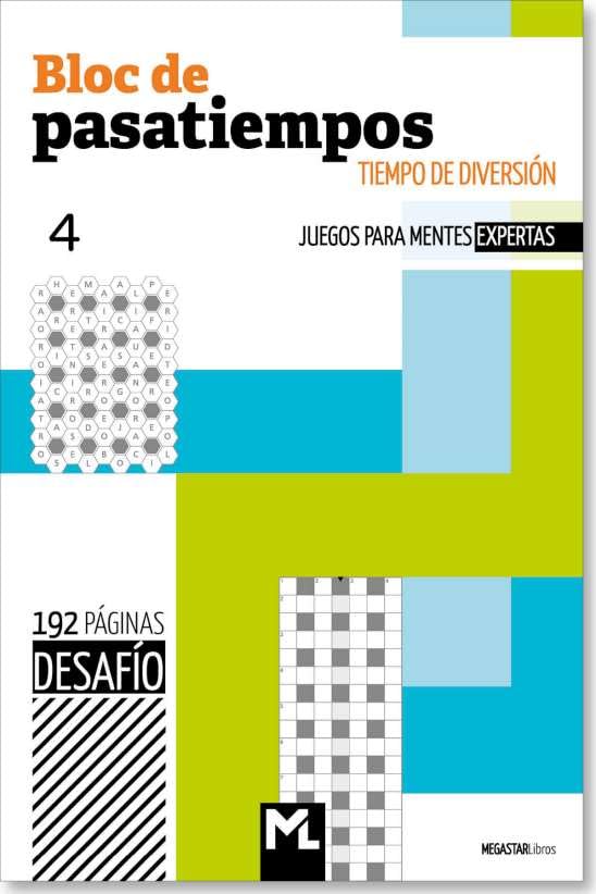 Libro: BLOC DE PASATIEMPOS DESAFIO 4