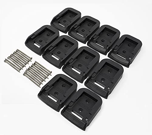 Tool-Wrangler---Paquete-de-10-portapilas-para-Dewalt-de-20-V-|-Portapilas-de-calidad-profesional-para-Dewalt-de-20-V-|-Fabricado-en-Norteamérica-|-Material-100-%-reciclado:-polímero-reforzado-con-fibra-de-vidrio-negra