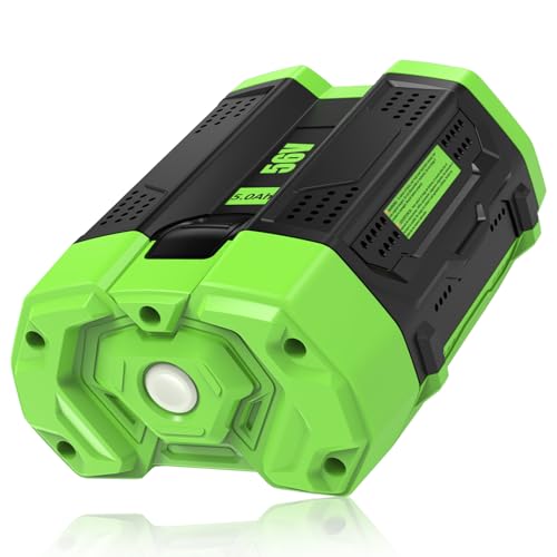 Batería-Fhybat-BA2800T-de-5000-mAh-y-56-voltios,-de-repuesto-para-baterías-EGO-de-56-V,-BA2800,-BA4200,-BA1400,-compatible-con-herramientas-eléctricas-EGO-de-56-V,-CS1604,-CS1804,-CS1403,-HT2400,-LB6504,-LB5804,-LB6500,-LB4800,-PH1400-(verde).