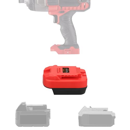 Adaptador-de-batería-para-Dewalt-20-V,-convertidor-a-kit-combinado-de-taladro/destornillador-de-impacto-inalámbrico-Bauer,-reemplazo-para-baterías-de-litio-Bauer-(batería-no-incluida).