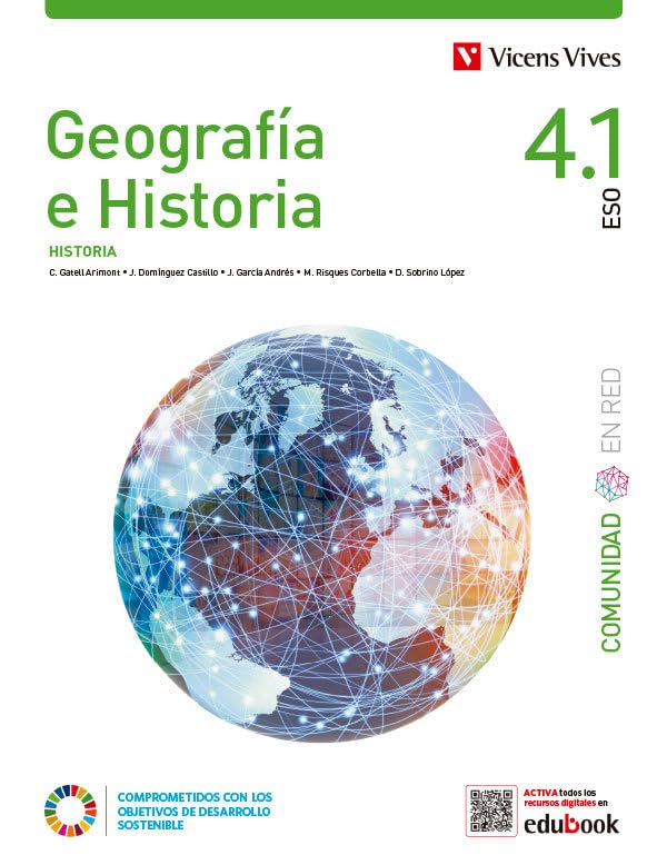 Libro: GEOGRAFIA E HISTORIA 4 (4.1-4.2) HH (CER) Español