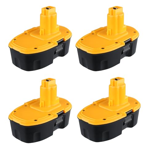 Batería-de-repuesto-genérica-DC9096-de-18-V-y-4,8-Ah-(paquete-de-4)-para-Dewalt,-compatible-con-baterías-Dewalt-XPR-de-18-V,-DC9098,-DC9099,-DC970,-DW9095,-DW9096,-DW9098,-DW9099,-DE9095,-DE9096,-DE9098,-herramientas-eléctricas-inalámbricas.