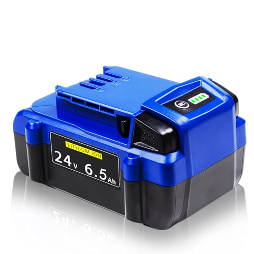 Batería-de-repuesto-de-6,5-Ah-para-Kobalt-de-24-V-KB624-03,-KB524-03-y-KB424-03-con-indicador-de-nivel-de-combustible.-Compatible-con-todas-las-herramientas-eléctricas-Kobalt-de-24-V.