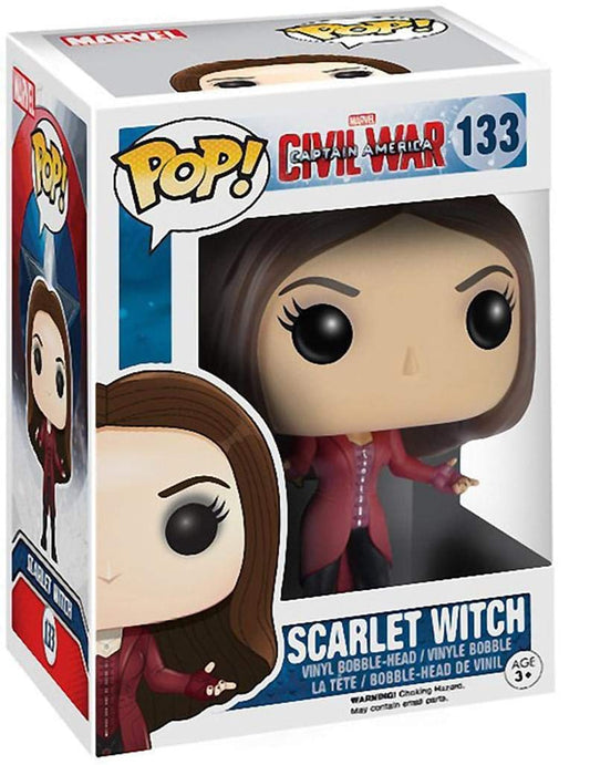 Funko POP Marvel: Captain America 3: Civil War Figura de Acción - Scarlet Witch