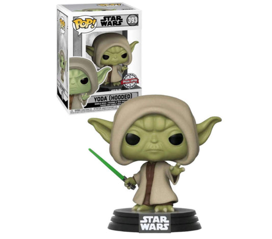 Funko Battlefront POP! Star Wars Yoda Exclusivo Figura de Vinilo [Hooded]