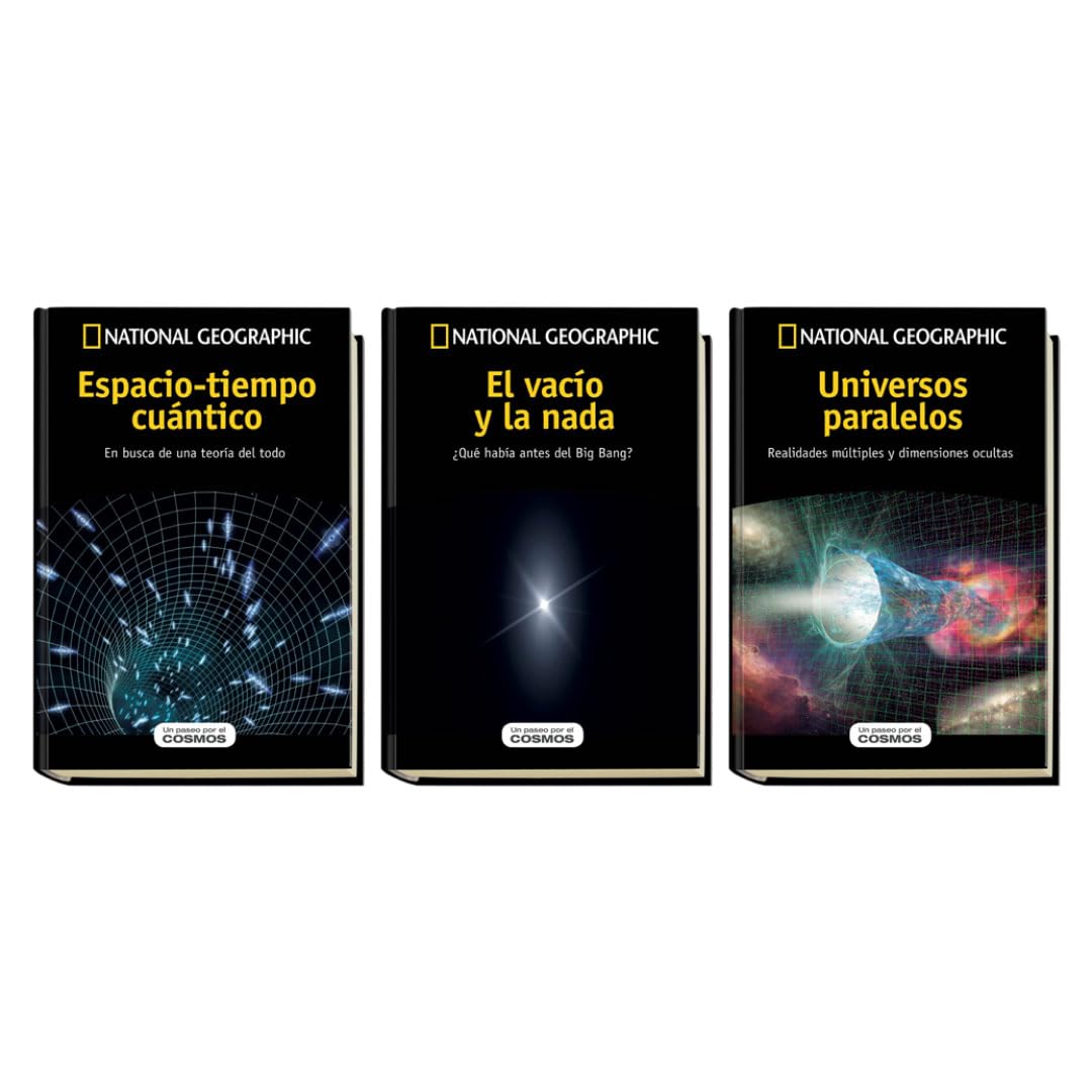 Libro: Pack Un paseo por el Cosmos II. Contiene 3 volúmenes: Espacio - tiempo cuántico, El vacío y la nada, Universos paralelos