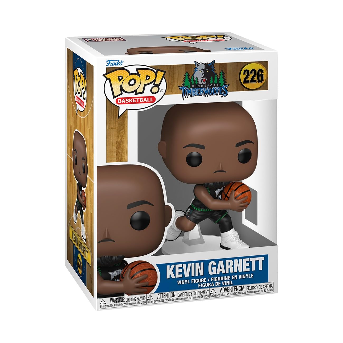 Funko Pop! Leyendas NBA: Kevin Garnett (Wolves)