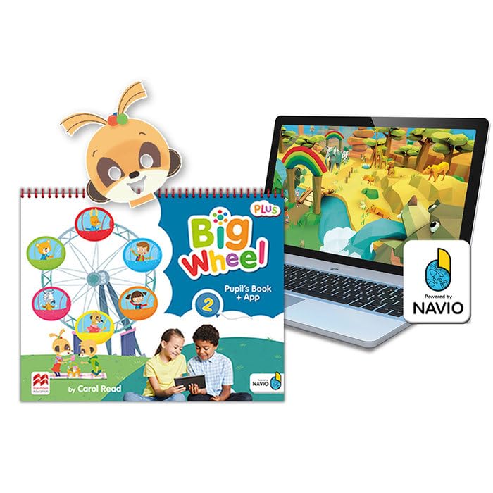 Libro: Big Wheel Plus 2 Pupil's Book + App Navio: acceso a la app del alumno