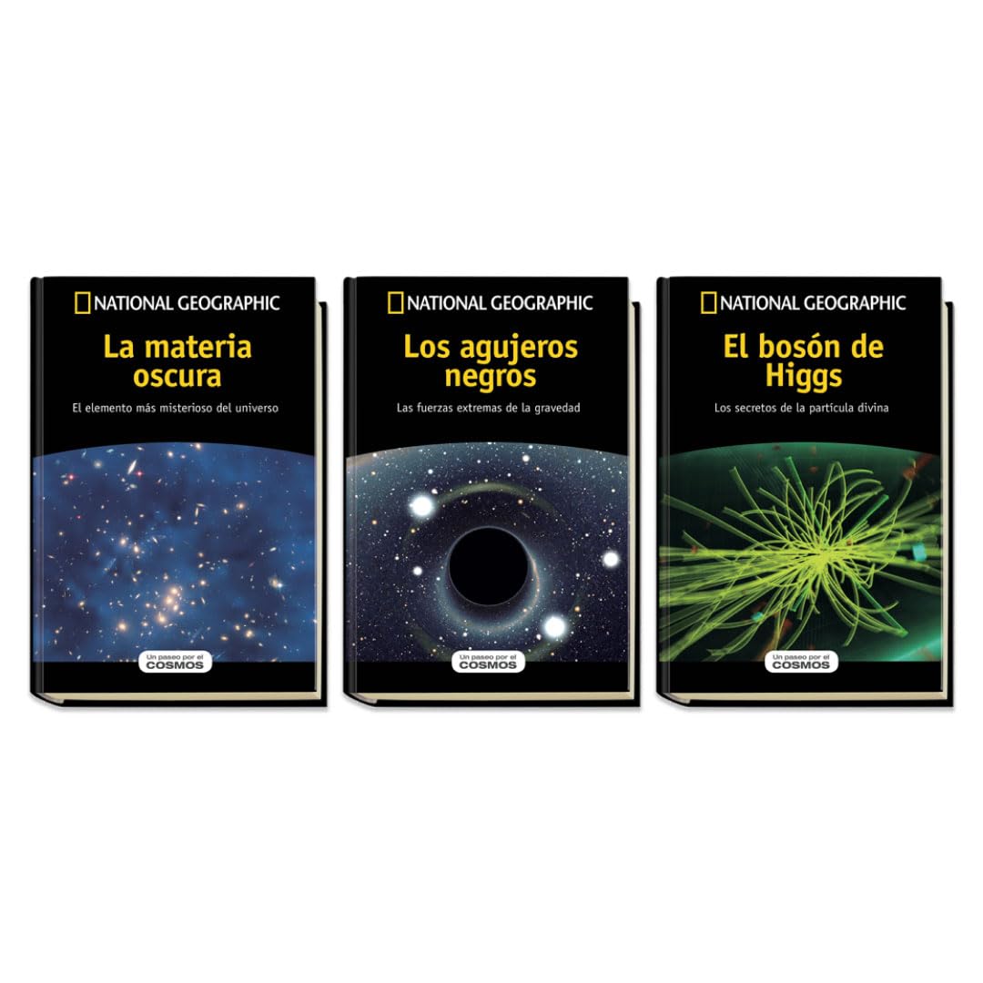 Libro: Pack Un paseo por el Cosmos I. Contiene 3 volúmenes: La materia oscura, Los agujeros negros, El bosón de Higgs