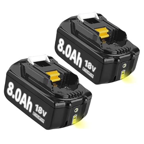 JUNWOOD---Paquete-de-2-baterías-de-repuesto-mejoradas-de-8000-mAh-para-Makita-de-18-V,-de-litio,-compatibles-con-BL1860,-BL1850,-BL1845,-BL1840,-BL1830,-BL1820,-BL1815,-LXT400-(194204-1)