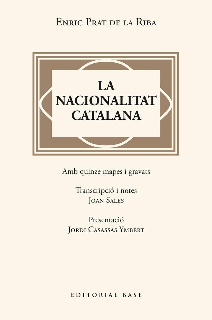 Libro: La nacionalitat catalana