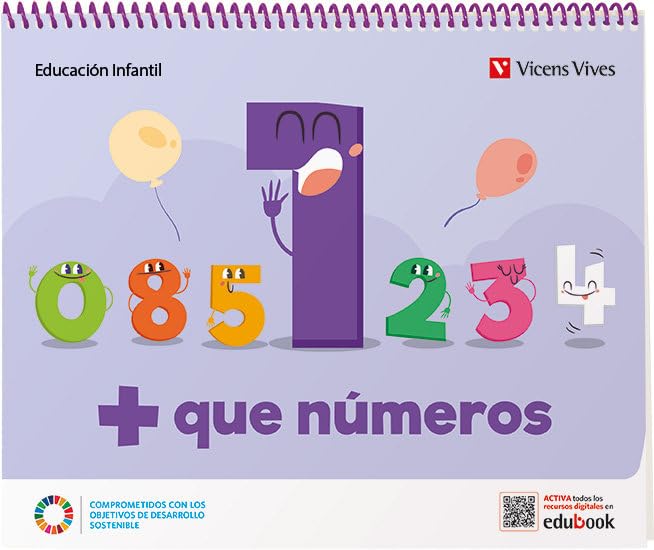 Libro: + QUE NUMEROS CUADERNO 1 - 9788468280974