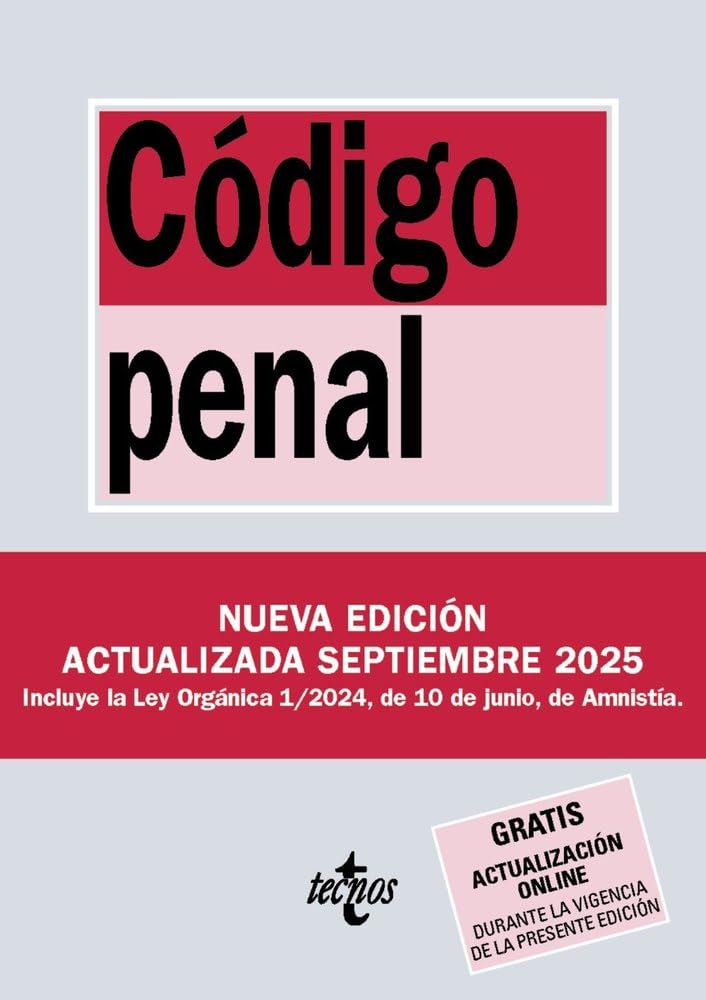 Código Penal: Ley Orgánica 10/1995, de 23 de noviembre (Derecho - Biblioteca de Textos Legales)