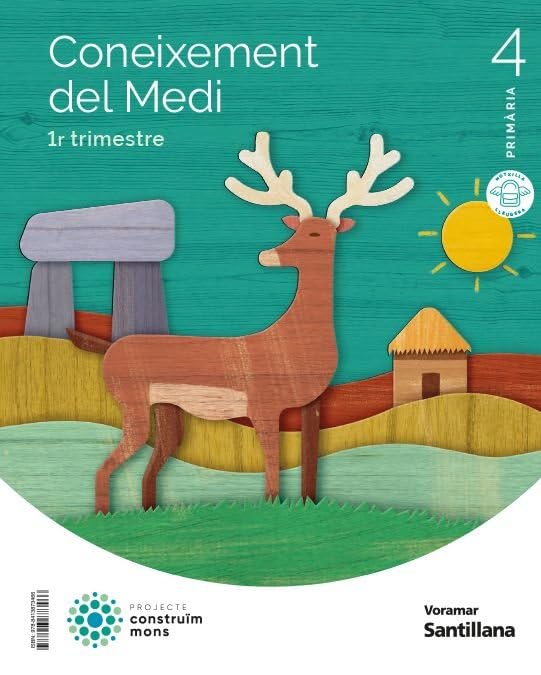 Libro: CONEIXEMENT DEL MEDI M LIGERA 4 PRIMARIA CONSTRUIM MONS