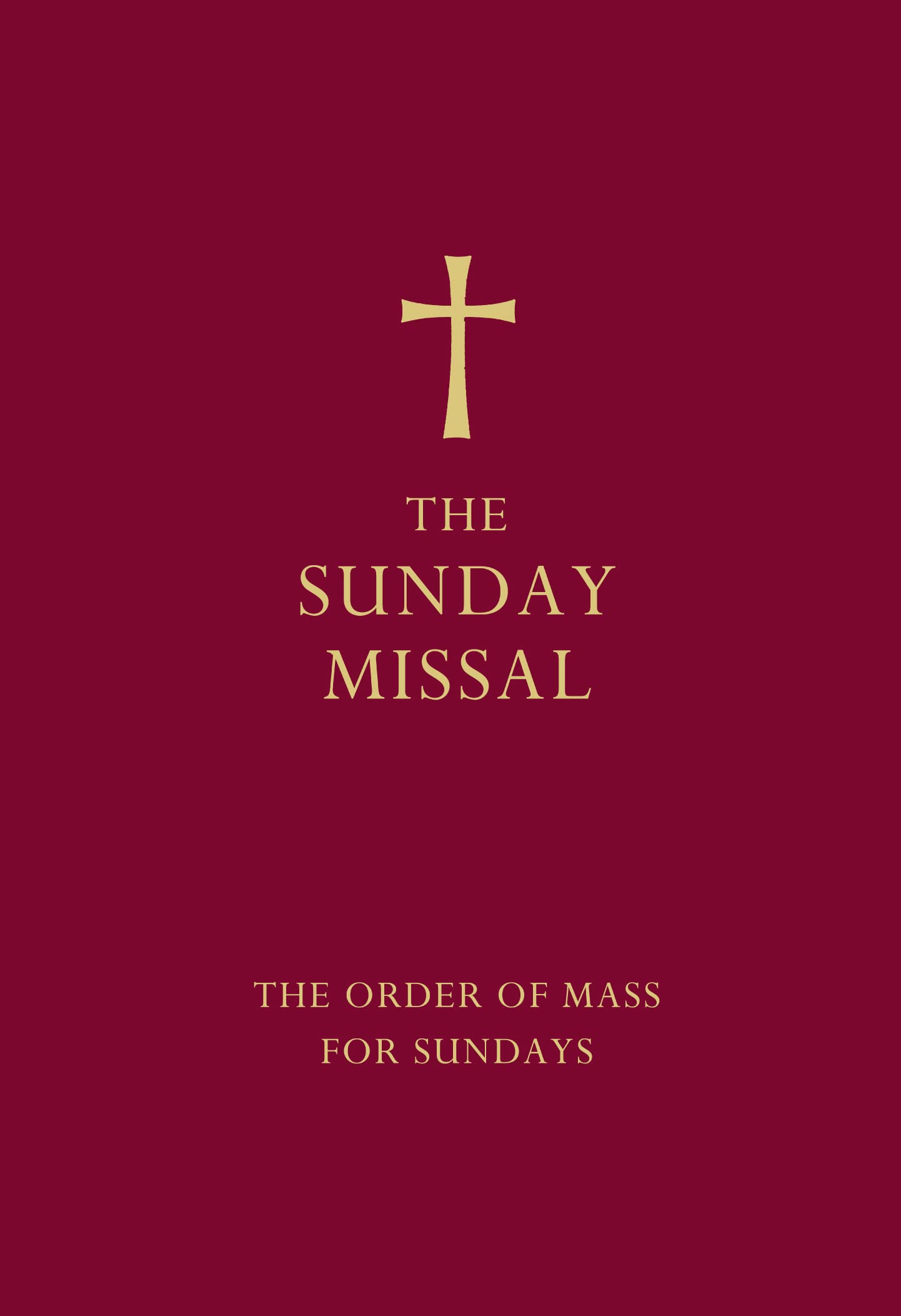 Libro: The Sunday Missal (Red Edition)
