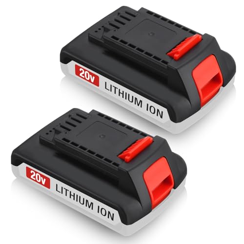 Batería-de-repuesto-UTRBATT-de-3,6-Ah-y-20-V-compatible-con-herramientas-eléctricas-inalámbricas-Black-&-Decker-20-V-Max-LBXR20,-LB20,-LBX20,-LBX4020-de-duración-extendida-(paquete-de-2)