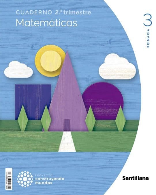 Libro: Cdn Matem 3-2Prm CM cast - 9788468071374 (CONSTRUYENDO MUNDOS) libro de trabajo