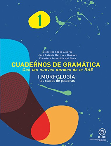 Libro: cuad gramatica 1 morfologia las clases de palabras