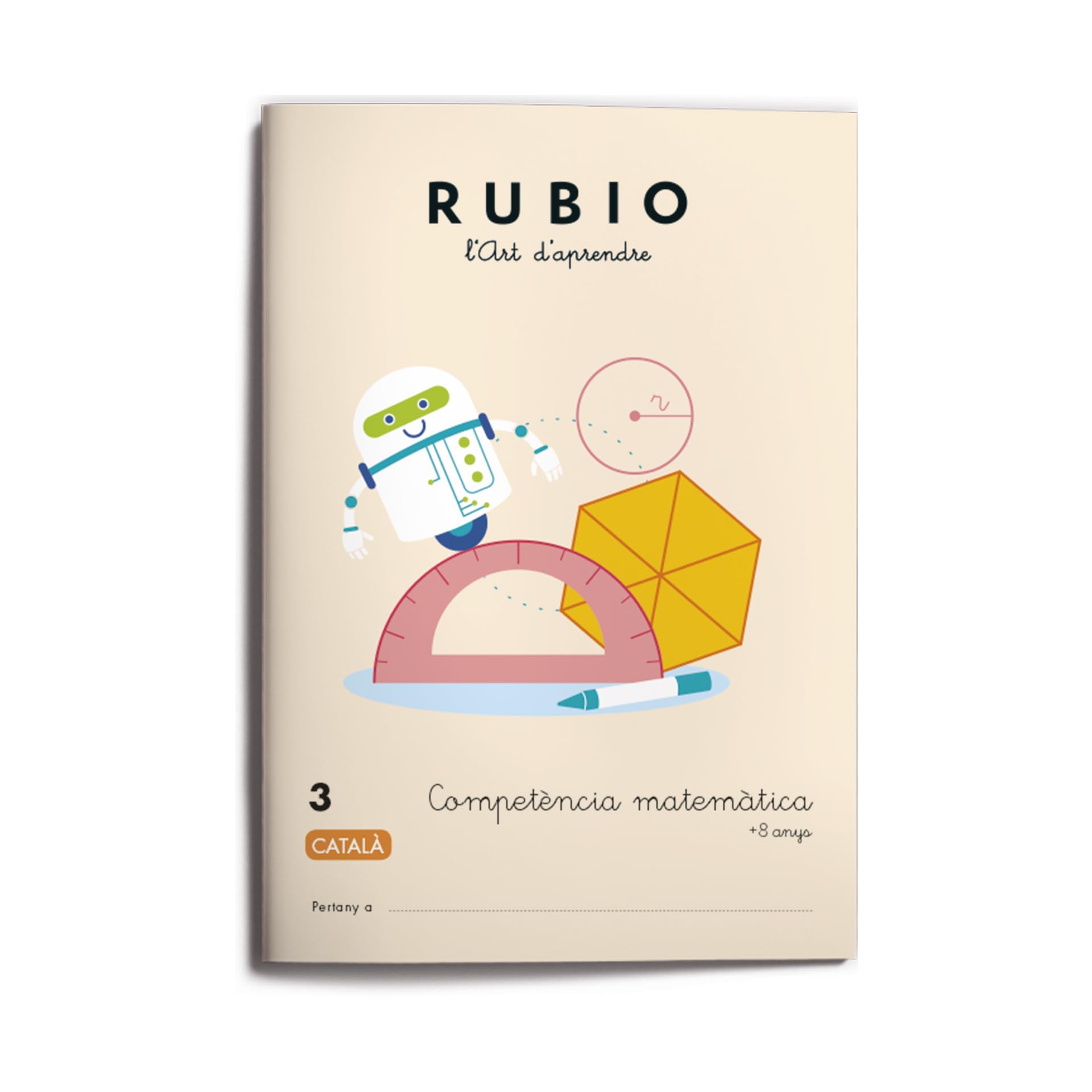 3 Competència matemàtica RUBIO | Català | +8 años | Multiplicació, angles i tipus d'angles, perímetre i àrea de polígons