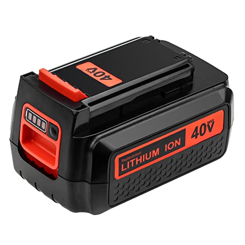 Batería-de-repuesto-LBX2540-de-iones-de-litio-de-3600-mAh-y-40-voltios,-compatible-con-herramientas-Black-and-Decker-de-40-V-(LBX2540,-LBX1540,-LBX2040,-LBXR36,-LBXR2036,-LBXR36-2,-LST540,-LCS1240,-LST136W-Power+-Tools,-color-rojo).
