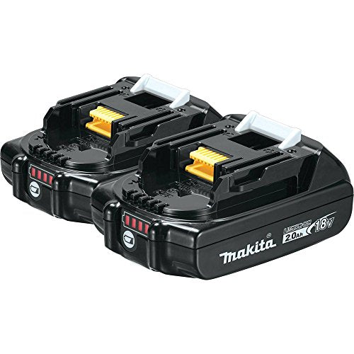 Paquete-doble-de-baterías-compactas-de-iones-de-litio-Makita-BL1820B-2-de-18-V-y-2-Ah