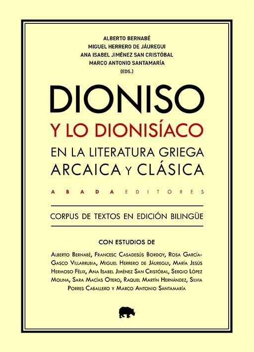 Libro: Dioniso y lo dionisíaco