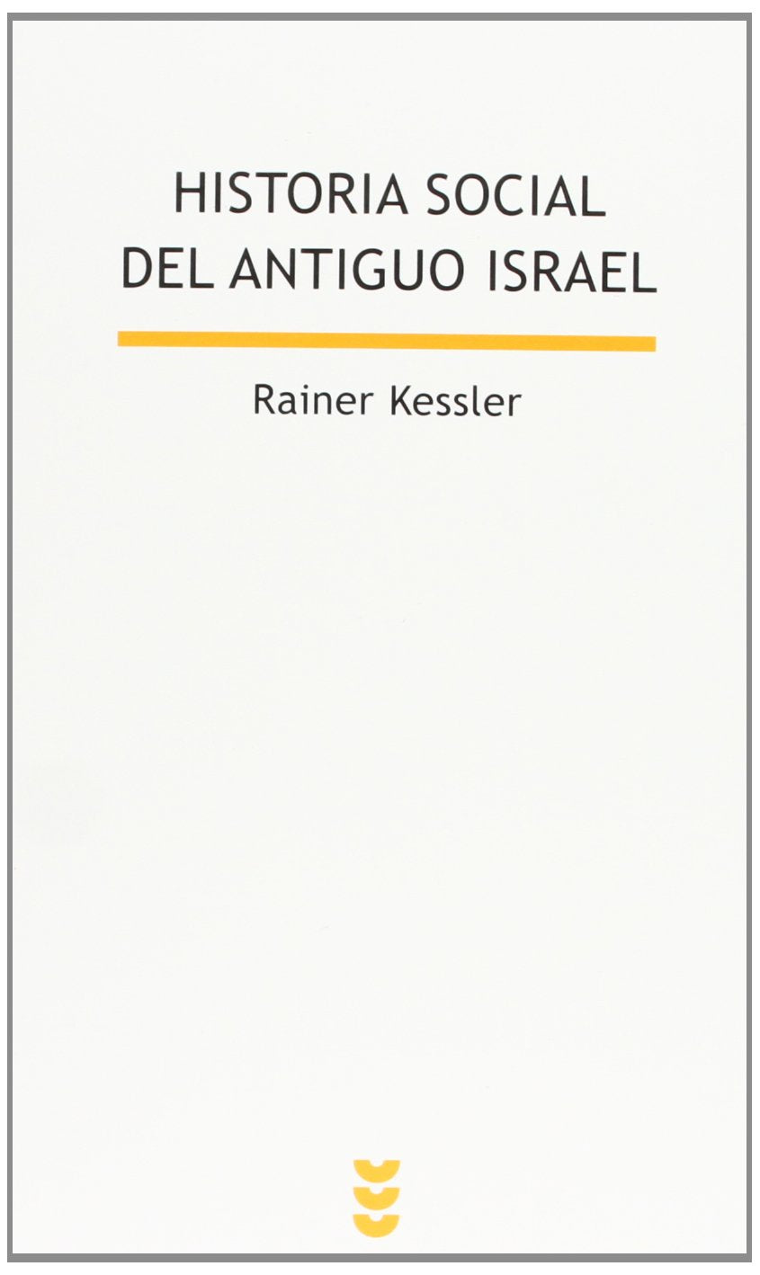 Libro: Historia social del antiguo Israel