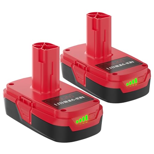 Bonacell---Paquete-de-2-baterías-C3-de-19,2-V-y-3,5-Ah-para-taladros-inalámbricos-Craftsman-de-19,2-V-(Litio-DieHard-XCP-30279005,-1323903,-130211004,-11045,-315.115410-y-315.11485)