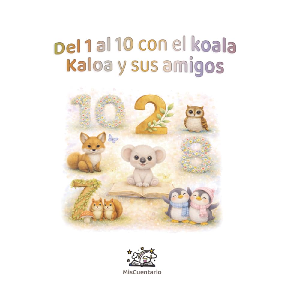 Libro: Del 1 al 10 con el koala Kaloa y sus amigos: Aprender los números y contar jugando (3-6 años) (Primeros aprendizajes con el koala Kaloa)
