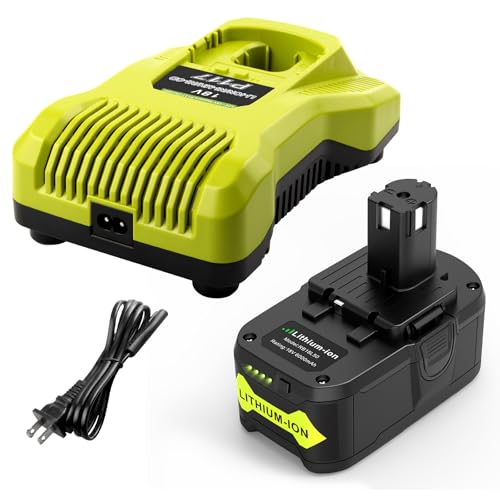TREE.NB---Batería-de-repuesto-de-6,0-Ah-para-Ryobi-de-18-V-y-cargador-combinado,-compatible-con-Ryobi-One+-de-18-V-(RB18L25,-RB18L50,-P108,-P107,-P104-y-P780)-(1-batería-+-1-cargador)