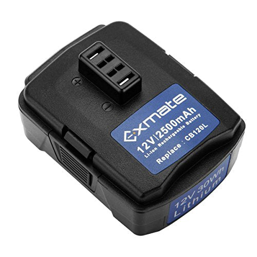 Batería-de-repuesto-Exmate-de-2,5-Ah-y-12-V-para-RYOBI-CB120L,-CB121L,-BPL-1220,-130503001-y-130503005.-Batería-de-litio-Ryobi-de-12-V-(no-compatible-con-CB120N).