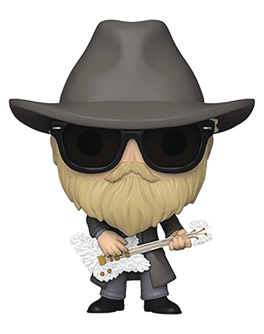Funko POP Rocks: ZZ Top- Dusty Hill, Multicolor