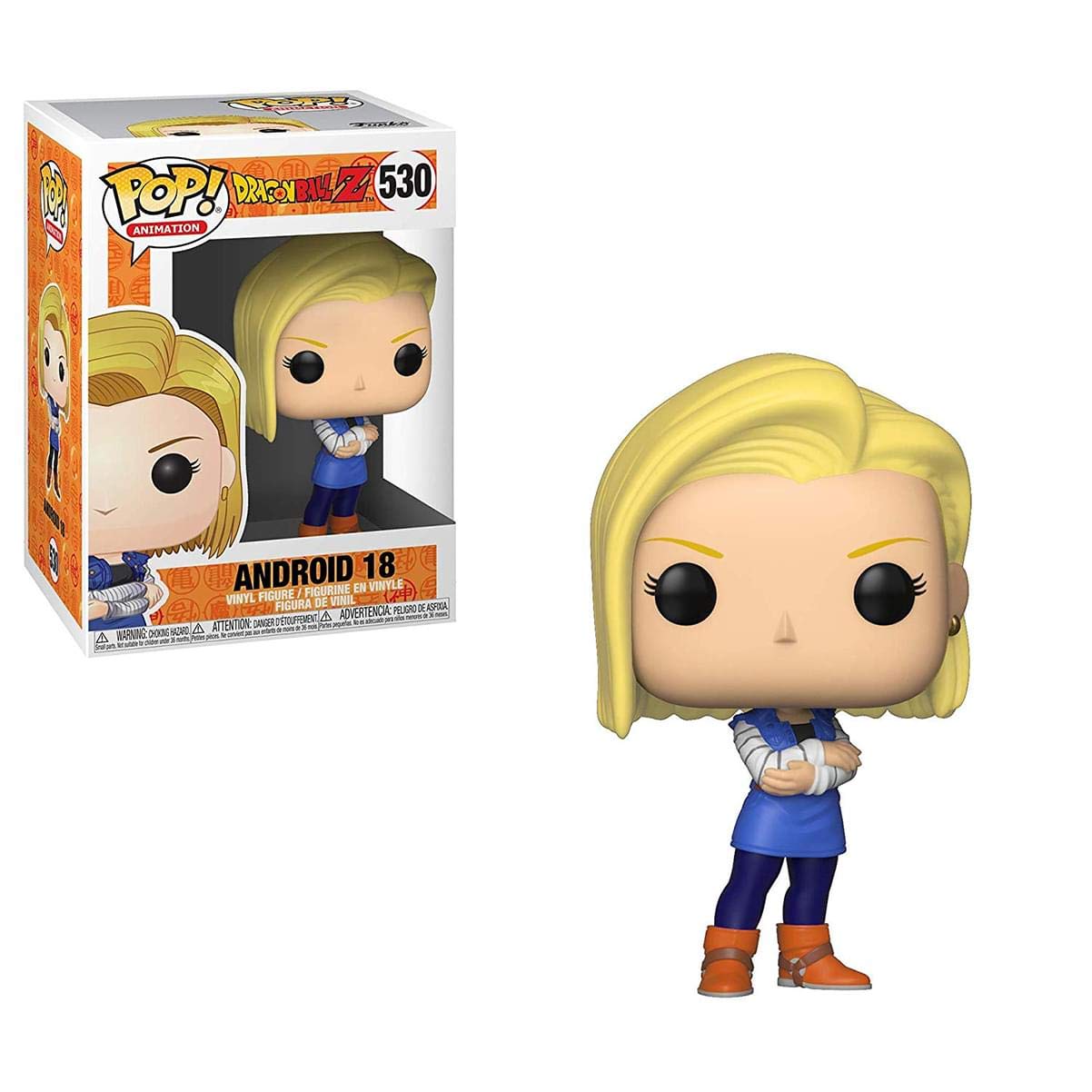 Funko Pop! Animaiton: Dragon Ball Z - Android 18, Multicolor