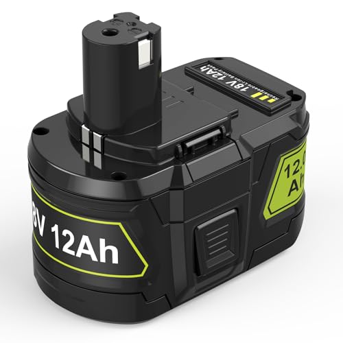 Batería-de-repuesto-Futurebatt-de-12-Ah-y-18-V-para-Ryobi-P102,-P103,-P104,-P105,-P107,-P108,-P109-y-P122-para-herramientas-Ryobi-ONE+-de-18-V.