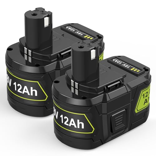 Batería-de-repuesto-Futurebatt-de-18-V-y-12-Ah-para-Ryobi-P108,-P103,-P104,-P105,-P107,-P102,-P109-y-P122-para-herramientas-Ryobi-ONE+-de-18-V.