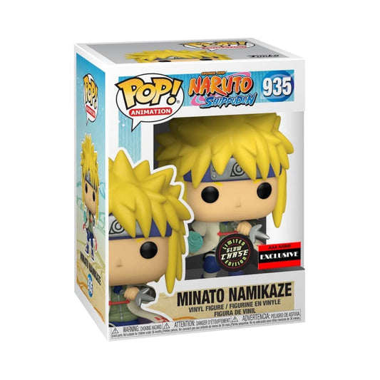 Funko Pop Naruto Shippuden Minato Namikaze w/Rasengan GITD Chase Figura (AAA Anime Exclusivo)