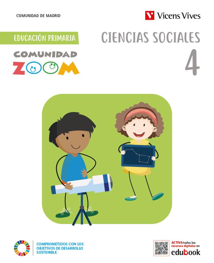Libro: Ciencias sociales 4. Comunidad de Madrid (Comunidad Zoom)