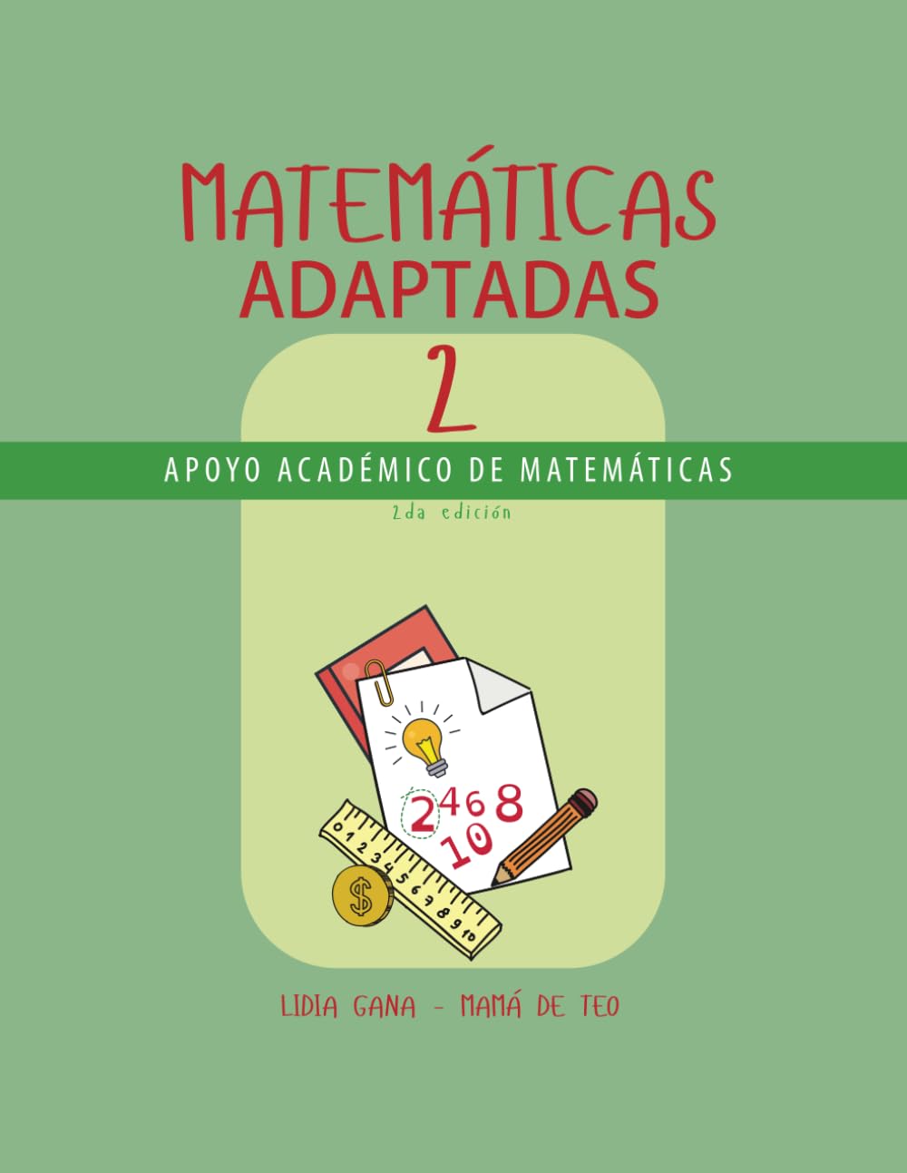 Libro: Matemáticas adaptadas 2: Apoyo académico de matemáticas