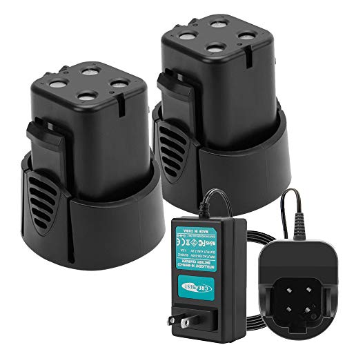 CREABEST---Paquete-de-2-baterías-MiniMite-de-3500-mAh,-Ni-MH,-4,8-voltios,-compatibles-con-Dremel-755-01,-7300-N/8,-7300-PT,-clavos-para-mascotas,-incluye-un-cargador