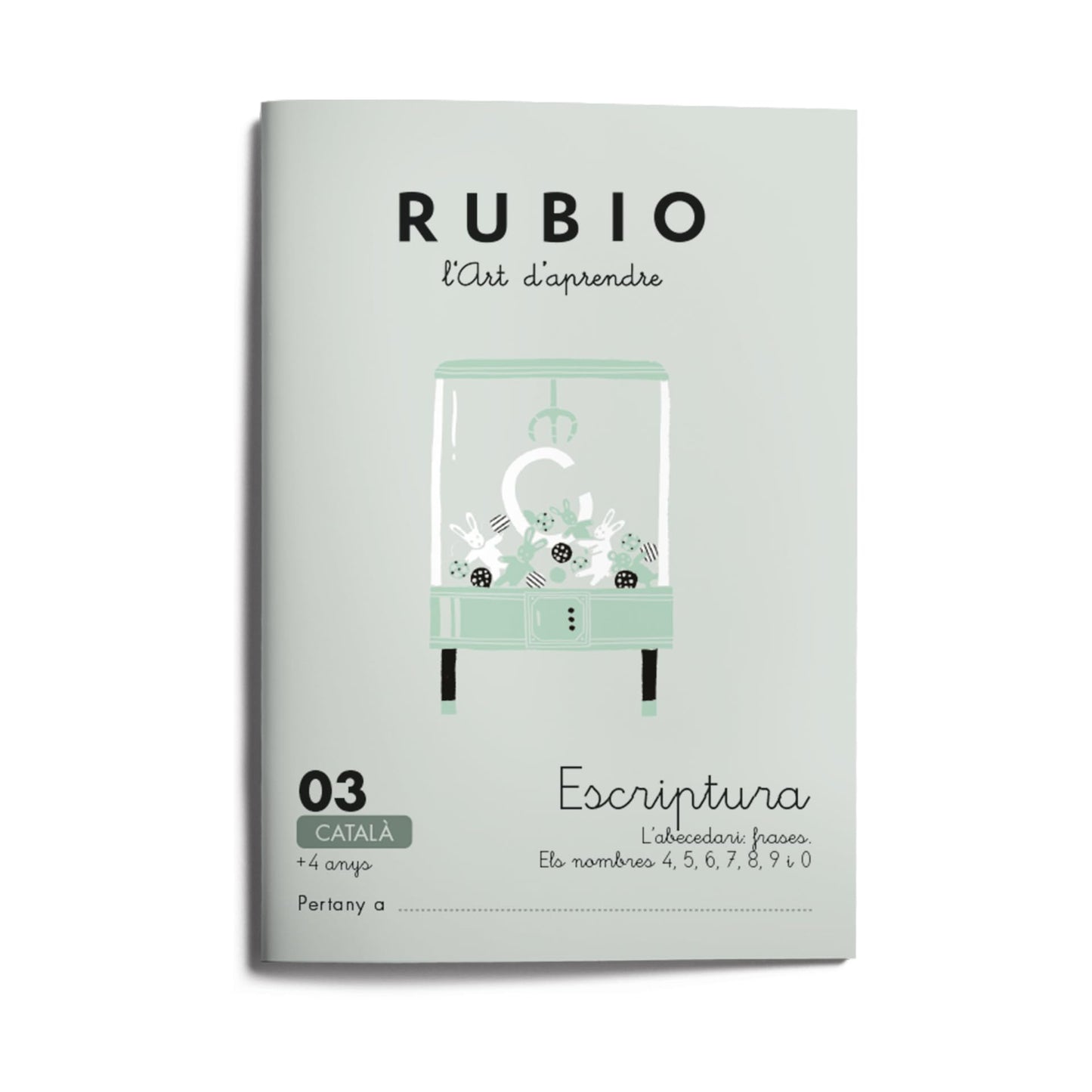Libro: Rubio. Escritura 03 - 9788489773431