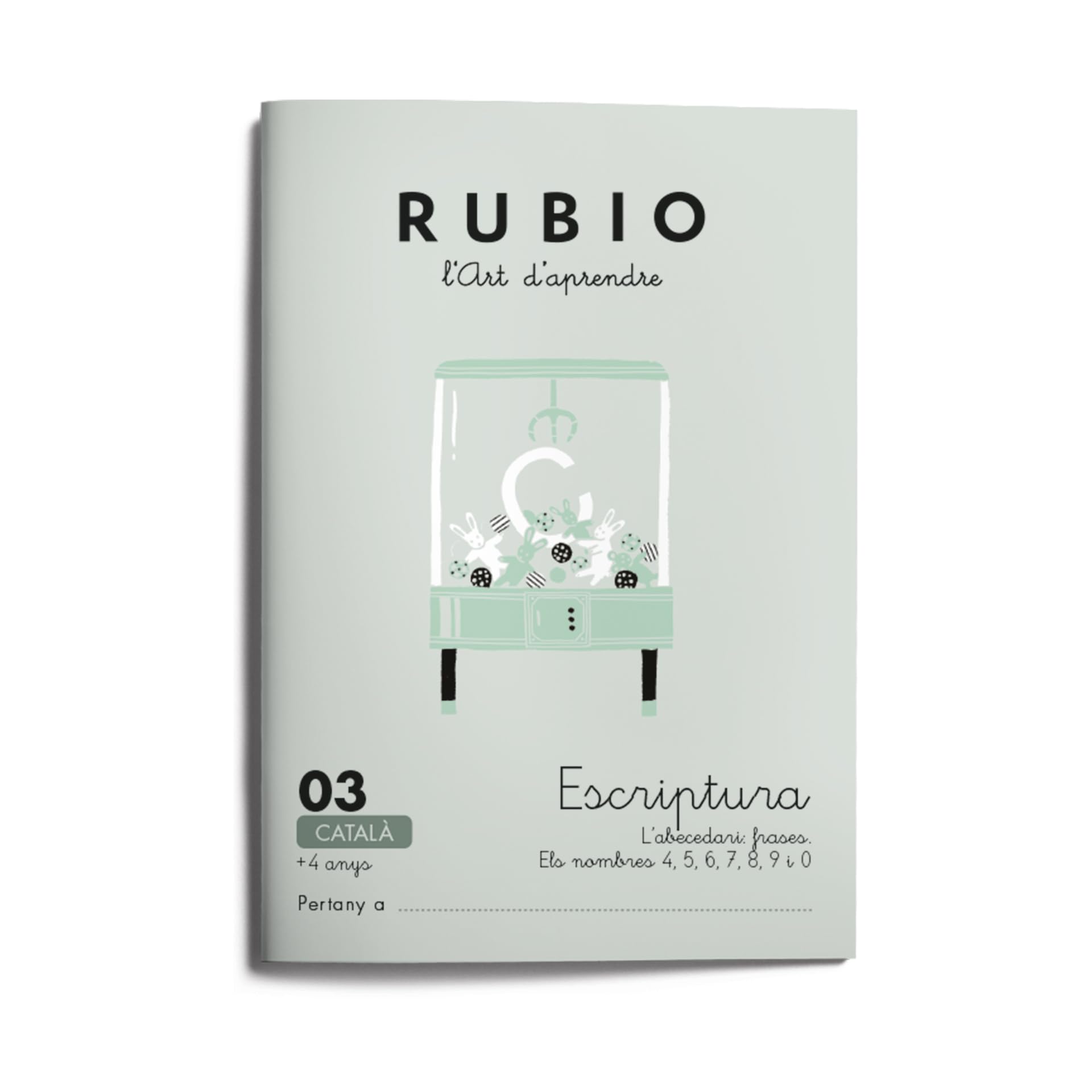 Libro: Rubio. Escritura 03 - 9788489773431
