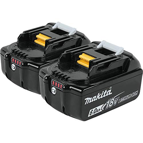 Batería-Makita-BL1860B-2-LXT-de-iones-de-litio-de-18-V-y-6,0-Ah,-paquete-de-2,-color-negro