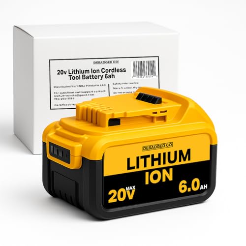 Batería-de-litio-de-repuesto-de-6,0-Ah-y-20-V-máx.-para-DeWalt-DCB205,-DCB200-y-DCB206.-Compatible-con-herramientas-DeWalt-de-20-V.-Baterías-de-alta-capacidad-para-herramientas-eléctricas.
