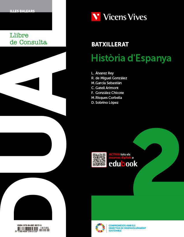 Libro: Dual 2. Història d' Espanya. Illes Balears. Llibre i activitats amb projecte Digital