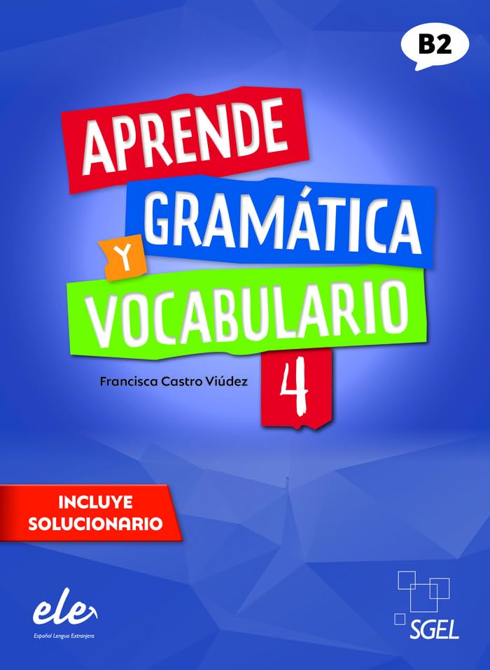 Libro: Aprende gramática y vocabulario 4